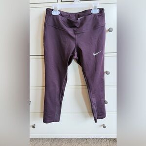 Nike Dri-FIT Plum Leggings Sz S